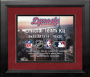 NBA Basketball Photo Picture Frame Kit - Portland Trailblazers (Red Matting, Black Trim) by Dynasty Sports & Framing