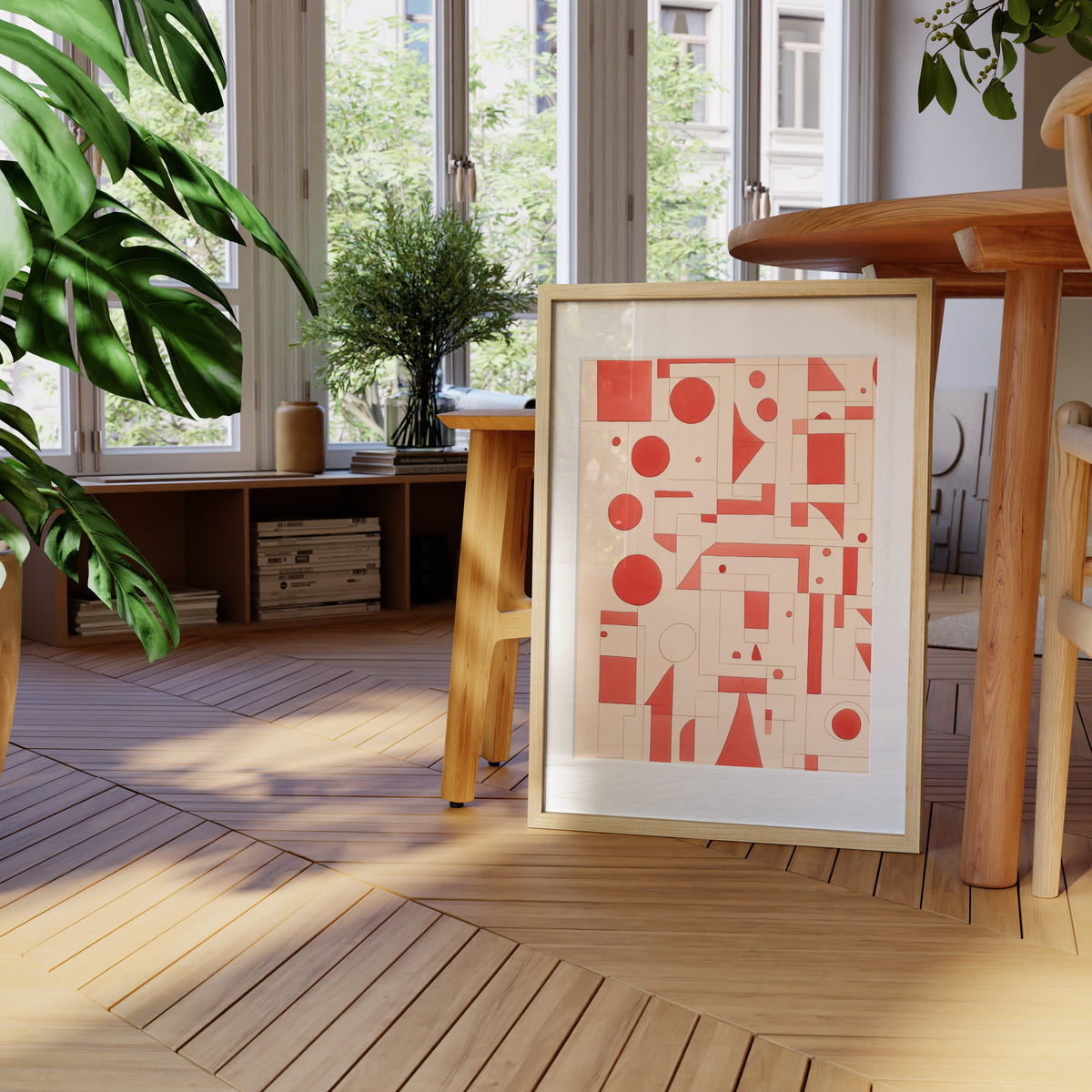 Red Geometric, photo 4 of 4