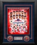 Boston Red Sox 2018 World Series Champions Team Collage 8" x 10" Framed Baseball Photo by Dynasty Sports & Framing