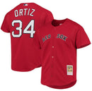 David Ortiz Boston Red Sox Mitchell & Ness Red 2004 Batting Practice Jersey by Dynasty Sports & Framing