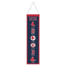 Boston Red Sox 8" x 32" Wool Banner