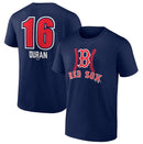 Jarren Duran Boston Red Sox Fastball Player Name & Number T-Shirt - Navy by Dynasty Sports & Framing