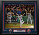 Shane Victorino 2013 ALCS Grand Slam Boston Red Sox Autographed 16" x 20" Framed Baseball Photo by Dynasty Sports & Framing