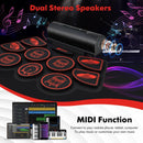 Electronic Drum Set with 2 Build-in Stereo Speakers for Kids by LJGDeals