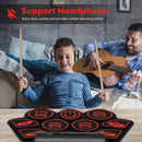Electronic Drum Set with 2 Build-in Stereo Speakers for Kids by LJGDeals