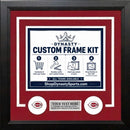 Cincinnati Reds Custom MLB Baseball 16x20 Picture Frame Kit (Multiple Colors) by Dynasty Sports & Framing
