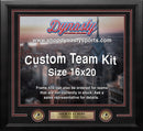 Washington Redskins Custom NFL Football 16x20 Picture Frame Kit (Multiple Colors) by Dynasty Sports & Framing
