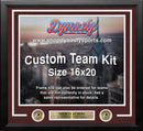 Washington Redskins Custom NFL Football 16x20 Picture Frame Kit (Multiple Colors) by Dynasty Sports & Framing