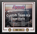 Washington Redskins Custom NFL Football 11x14 Picture Frame Kit (Multiple Colors) by Dynasty Sports & Framing