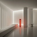 Redwood Radiance Lamp | Tall LED Strip Wooden Lamp by Interior Moderna