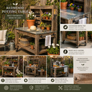 Redwood Potting Table by Lee Display
