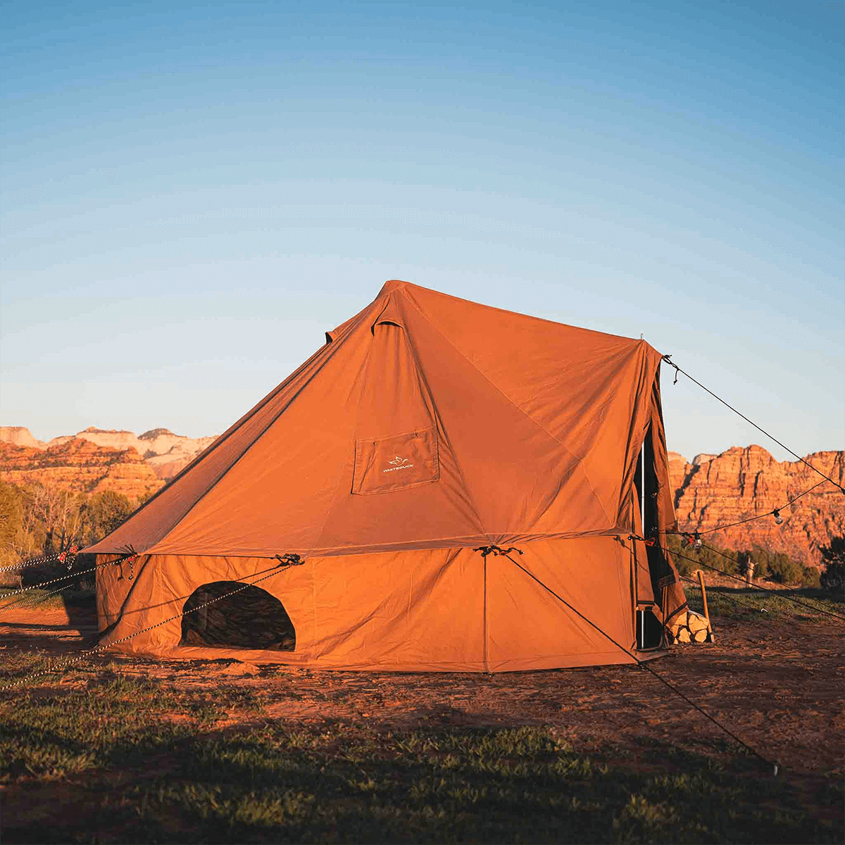 16' Regatta Bell Tent, side view