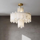 Regina White Alabaster Chandelier