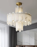 Regina White Alabaster Chandelier
