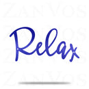 Relax Metal Art