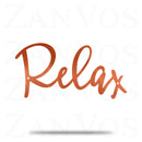 Relax Metal Art
