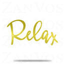 Relax Metal Art