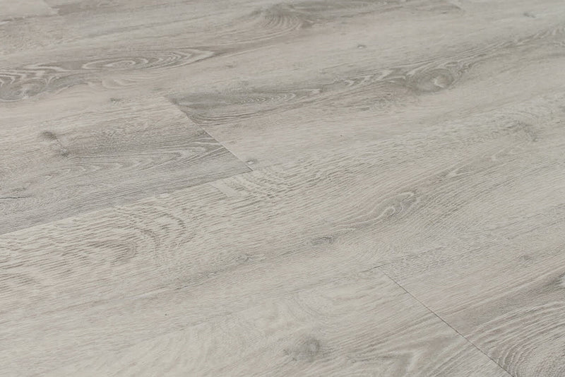 Remus WPC Embossed 9"x60" Vinyl Flooring 8.5mm - Complex Silver