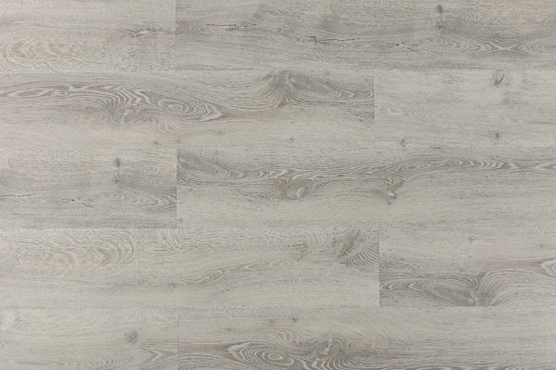 Remus WPC Embossed 9"x60" Vinyl Flooring 8.5mm - Complex Silver