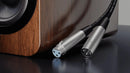 XLR Microphone Cable by FAT TOAD - 20ft Professional Pro Audio Mic Cord Extension Patch with Male to Female Lo-Z Connector - 24 AWG Wire & Balanced by GeekStands.com