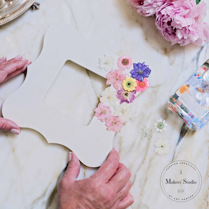 Purple Dried Flowers