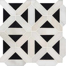 MSI Retro Fretwork Polished Marble Mosaic Tile 12"x12"