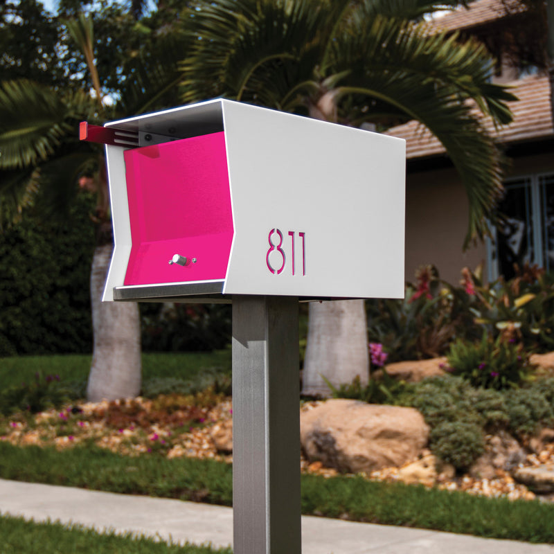 The Original Retrobox in ARCTIC WHITE - Modern Mailbox