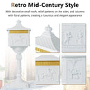 Retro Cast Aluminum Mailbox Security Postal Letter Box with Baffle Door by LJGDeals