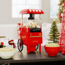 Retro Hot Air Popcorn Maker 1200W with Kernel Measuring Cup-Red by LJGDeals