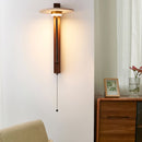French Yellow Travertine Wall Lamp