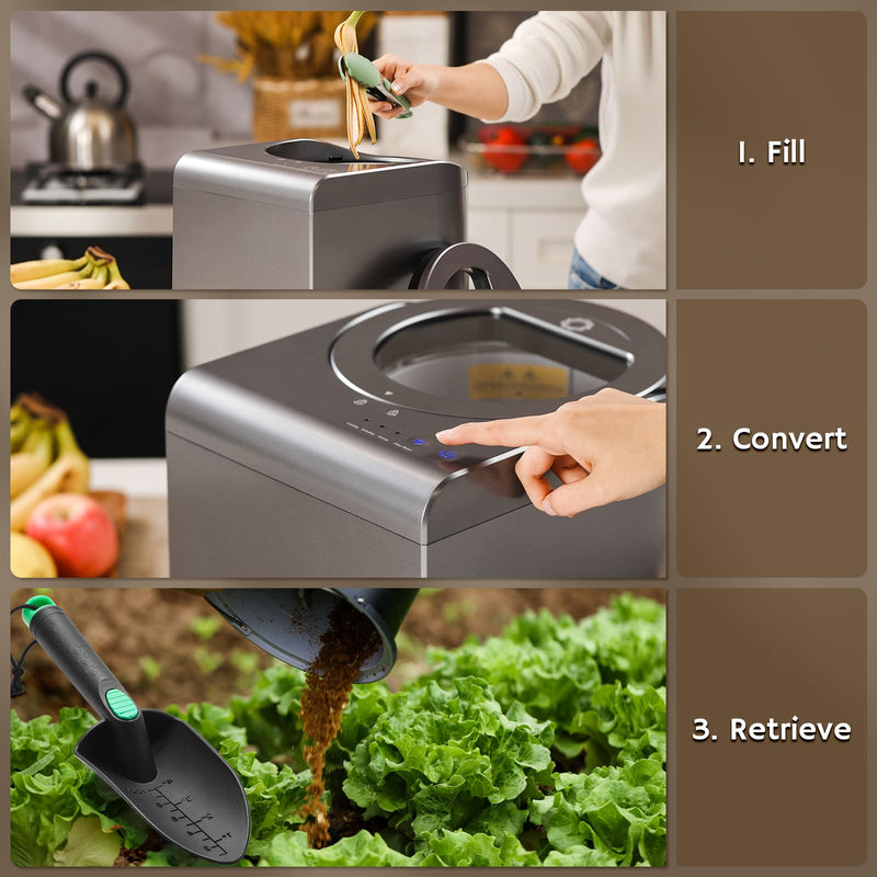 Revive Electric Kitchen Composter, Visual Version