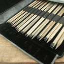Driftwood 10" Straight Needle Set | With Carrying Case by Revolution Fibers
