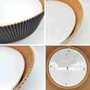 Ribbed Ceiling Light