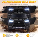 Ride on Car 24V 4WD Licensed LEXUS GX550 Electric Vehicle with Remote for Boys Girls Aged 3+ by DirectDeals