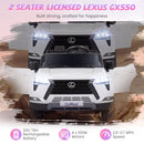 Ride on Car 24V 4WD Licensed LEXUS GX550 Electric Vehicle with Remote for Boys Girls Aged 3+ by DirectDeals