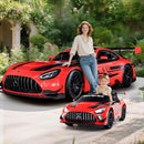 12V Kids Ride-On Car Mercedes-AMG GT3 Licensed with Adjustable Speed by LJGDeals