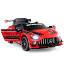12V Kids Ride-On Car Mercedes-AMG GT3 Licensed with Adjustable Speed by LJGDeals