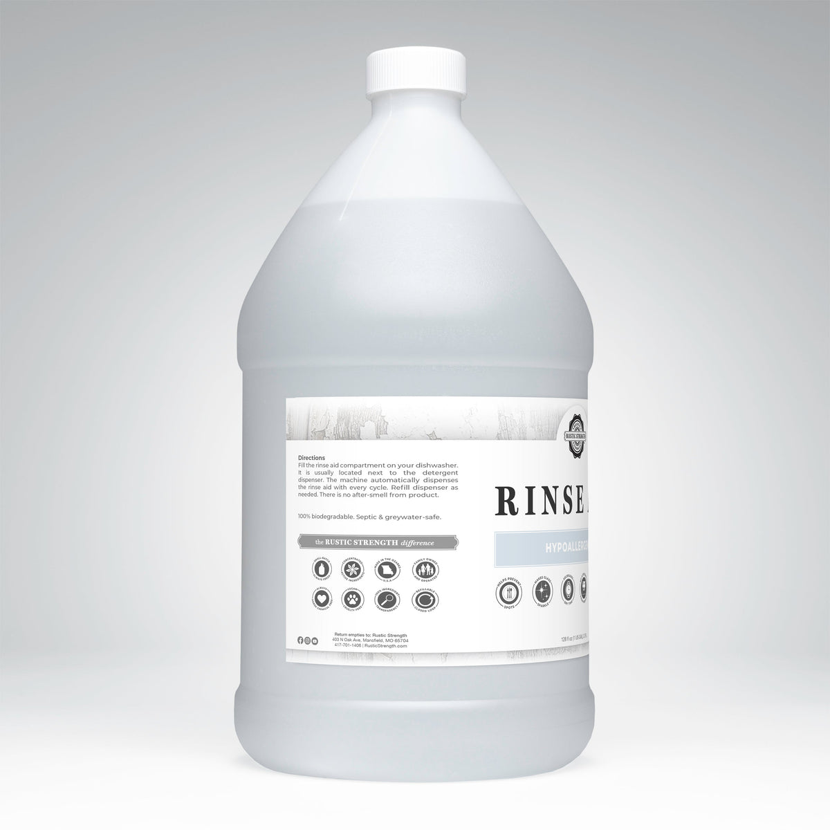 Rinse Aid for Automatic Dishwashers | Unscented, photo 6 of 9