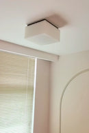 Alabaster Rivage Square Ceiling Lamp