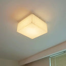Alabaster Rivage Square Ceiling Lamp