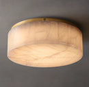 Round Rivage Alabaster Ceiling Lamp