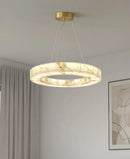 Alabaster Rivage Round Chandelier