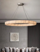 Alabaster Rivage Round Chandelier