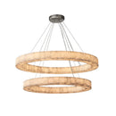 Alabaster Rivage Round Chandelier