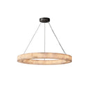 Alabaster Rivage Round Chandelier