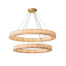 Alabaster Rivage Round Chandelier