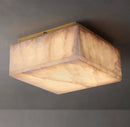 Alabaster Rivage Square Ceiling Lamp