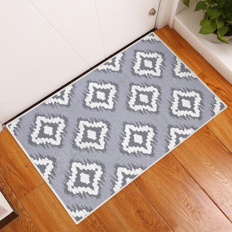 Sussexhome Tetra Multi Collection 2 x 3 Foot Heavy Duty Low Pile  Landing Rug Runner