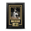 Roberto Clemente Bat Pose Pittsburgh Pirates 8" x 10" Framed Baseball Photo with Engraved Autograph by Dynasty Sports & Framing