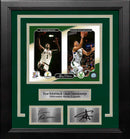 Oscar Robertson & Giannis Antetokounmpo Milwaukee Bucks 8x10 Framed Photo with Engraved Autographs by Dynasty Sports & Framing